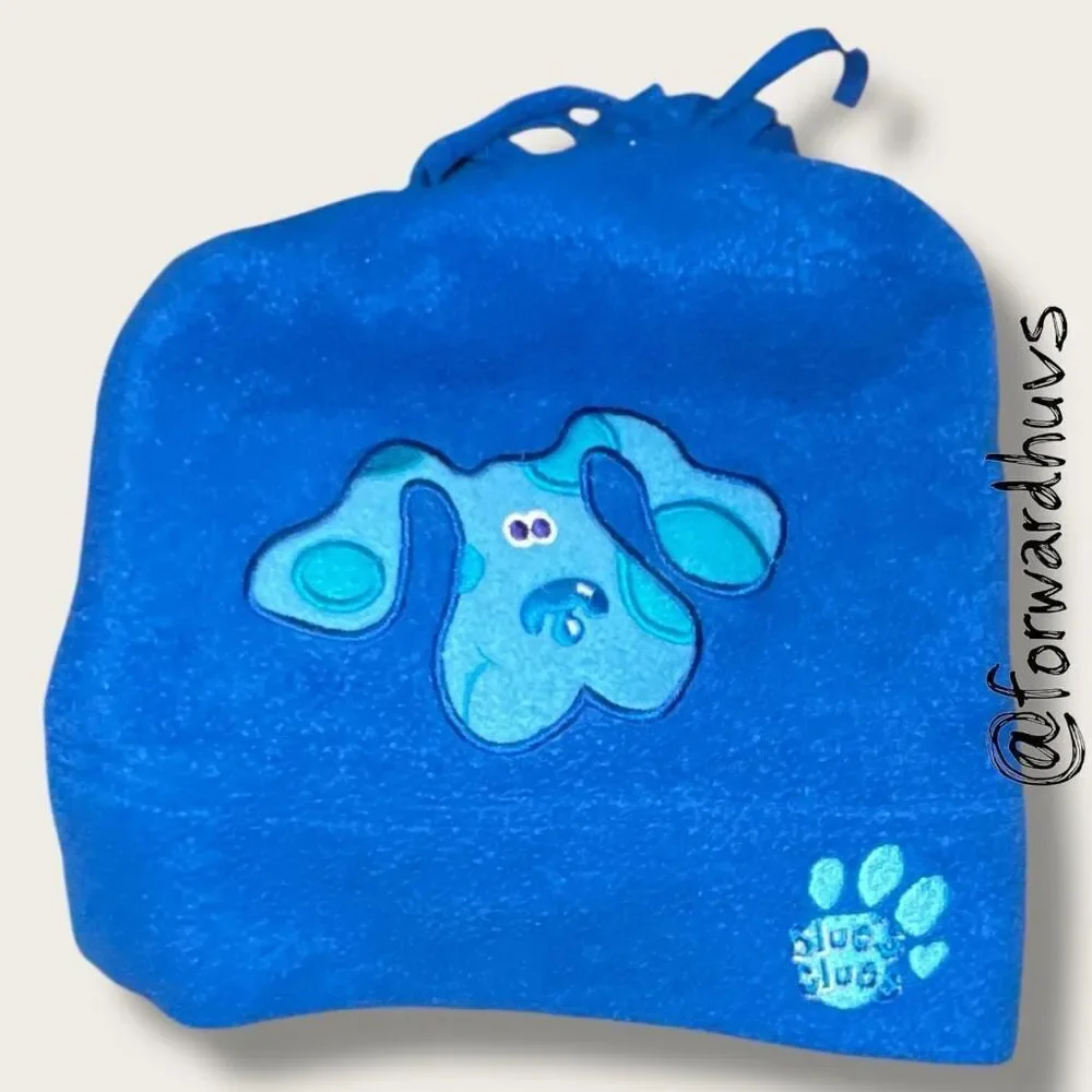1999 Vintage Blue’s Clues Youth Fleece Hat – Viacom Licensed – Cold Weather